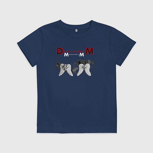 Детская футболка Depeche Mode 2023 Memento Mori - Angels 07 / Тёмно-синий – фото 1