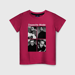 Футболка хлопковая детская Depeche Mode Violator 2, цвет: маджента