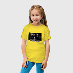 Футболка хлопковая детская Depeche Mode - Ultra, цвет: желтый — фото 2