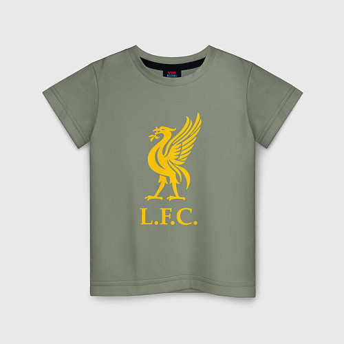 Детская футболка Liverpool sport fc / Авокадо – фото 1