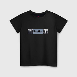 Футболка хлопковая детская Depeche Mode - Delta Machine merch, цвет: черный
