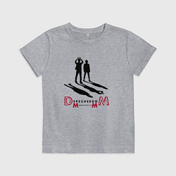 Футболка хлопковая детская Depeche Mode - Memento Mori spirit of Andy, цвет: меланж