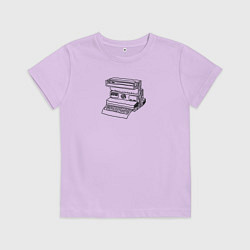 Детская футболка Камера для старых фото