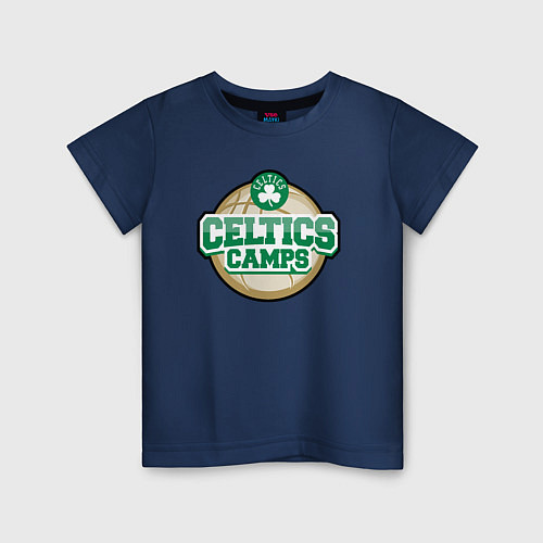 Детская футболка Celtics camps / Тёмно-синий – фото 1