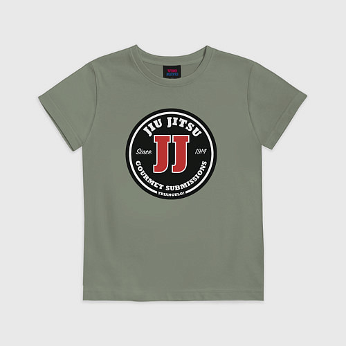 Детская футболка Гурман джиу-джитсу / Авокадо – фото 1