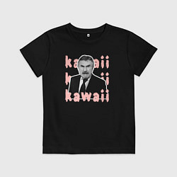Футболка хлопковая детская Леонид Каневский милашка, цвет: черный