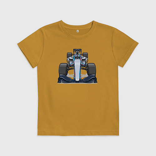 Детская футболка Formula 1 Martini / Горчичный – фото 1