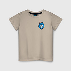 Футболка хлопковая детская Cs go G2 arctic, цвет: миндальный