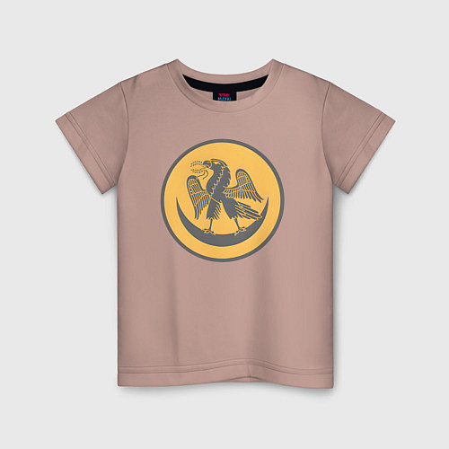 Детская футболка Пальмира Total War: Rome II - Empire Divided / Пыльно-розовый – фото 1