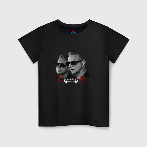 Детская футболка Depeche Mode - Memento Mori tour band tour / Черный – фото 1