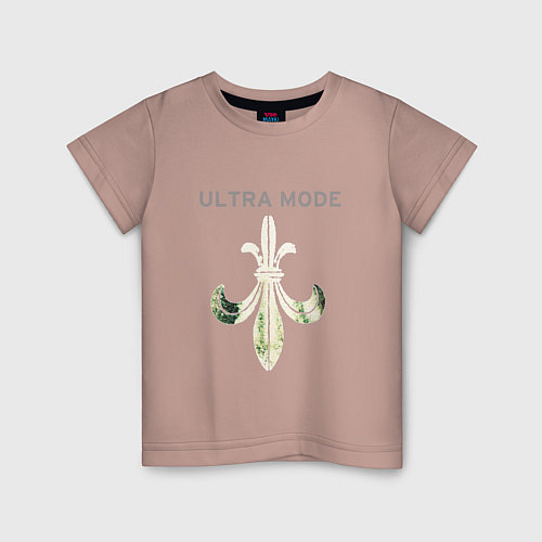 Детская футболка Depeche Mode - Ultra mode / Пыльно-розовый – фото 1