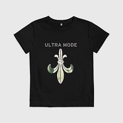 Футболка хлопковая детская Depeche Mode - Ultra mode, цвет: черный