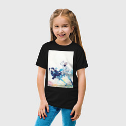 Футболка хлопковая детская Ванитас Ной Архивист, цвет: черный — фото 2