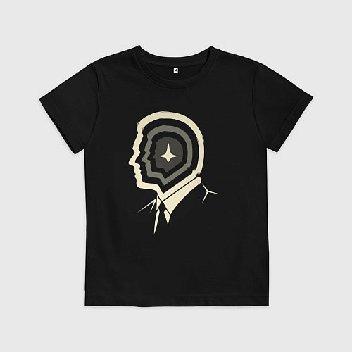 Детская футболка Дикаприо - Начало / Черный – фото 1