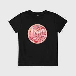 Детская футболка Лена, леттеринг