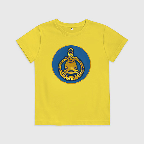 Детская футболка Гёты из Total War: Attila / Желтый – фото 1