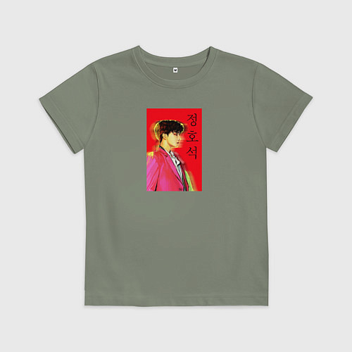 Детская футболка Чон Джонгук / Авокадо – фото 1