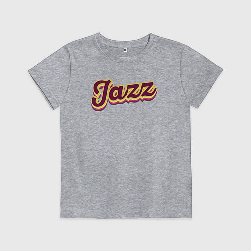 Детская футболка Джаз вайб / Меланж – фото 1