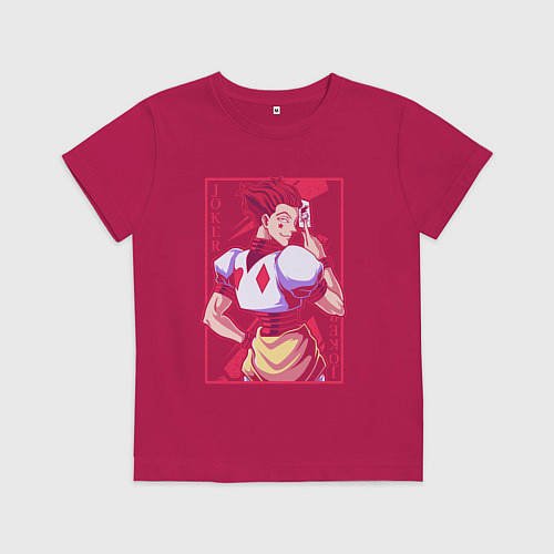 Детская футболка Hunter x Hunter Hisoka Morow / Маджента – фото 1