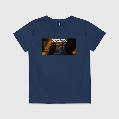 Детская футболка Deadlock Infernus / Тёмно-синий – фото 1