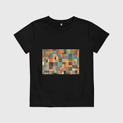 Футболка хлопковая детская Inspired by Paul Klee, цвет: черный