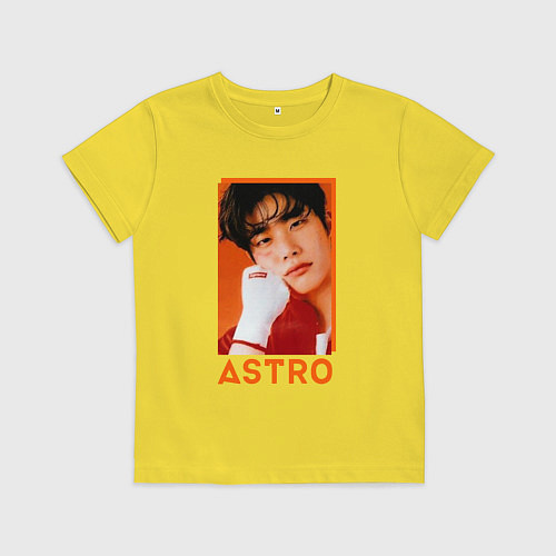 Детская футболка Astro MJ / Желтый – фото 1