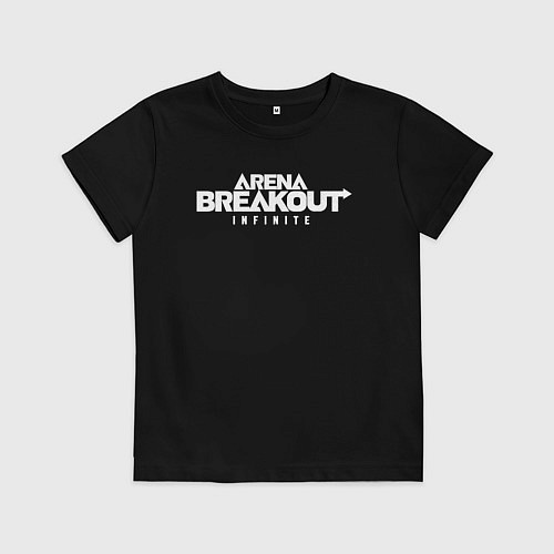 Детская футболка Arena breakout infinite / Черный – фото 1
