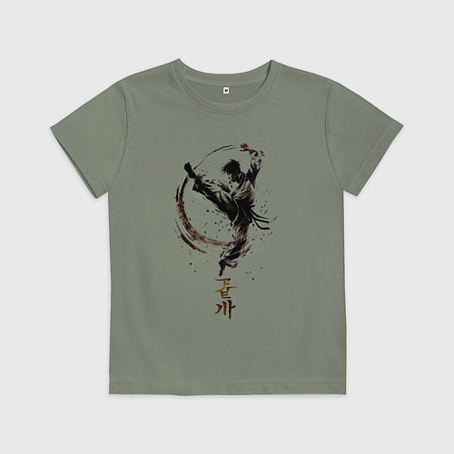 Детская футболка Неизвестный боец / Авокадо – фото 1