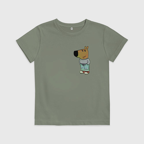 Детская футболка Чилловый парень / Авокадо – фото 1