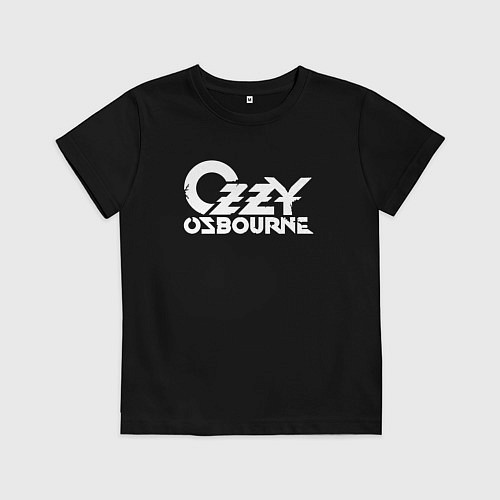 Детская футболка Ozzy Osbourne - logo / Черный – фото 1