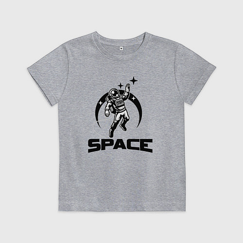 Детская футболка Space mood / Меланж – фото 1