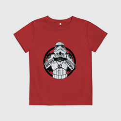 Футболка хлопковая детская Империя победит повстанцы падут, цвет: красный