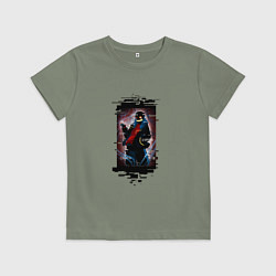 Футболка хлопковая детская Error undertale, цвет: авокадо