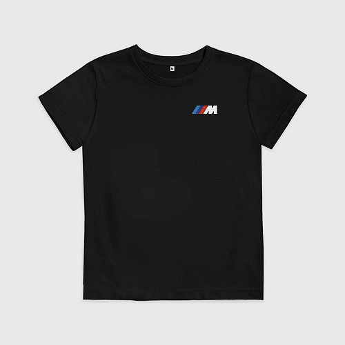 Детская футболка M power / Черный – фото 1