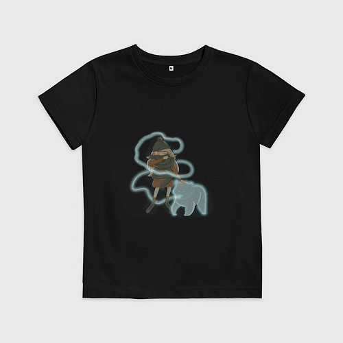 Детская футболка Экспекто патронум / Черный – фото 1