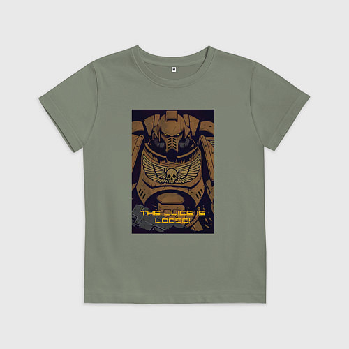 Детская футболка Вархаммер 40к - арт / Авокадо – фото 1