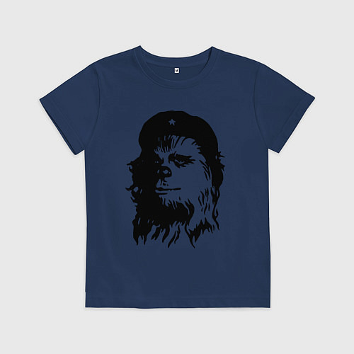 Детская футболка Star wars - Chewie Guevara / Тёмно-синий – фото 1