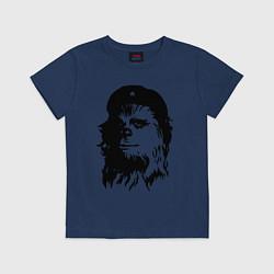 Футболка хлопковая детская Star wars - Chewie Guevara, цвет: тёмно-синий