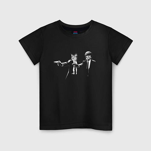 Детская футболка Кримяунальное чтиво / Черный – фото 1