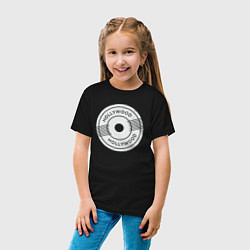 Футболка хлопковая детская USA Hollywood, цвет: черный — фото 2