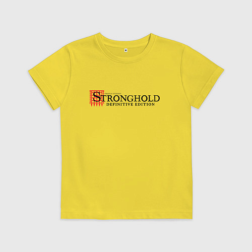 Детская футболка Stronghold Crusader Definitive Edition / Желтый – фото 1