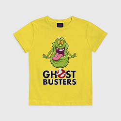 Футболка хлопковая детская Ghostbusters - slimmer, цвет: желтый