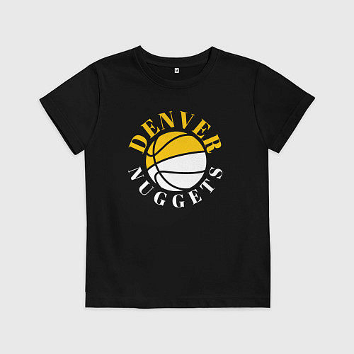 Детская футболка Denver Nuggets sport / Черный – фото 1