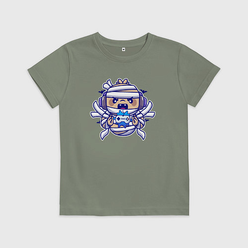 Детская футболка Маленький геймер / Авокадо – фото 1