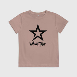 Детская футболка Valentina - star