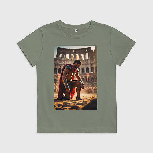 Детская футболка Спартак в Колизее / Авокадо – фото 1