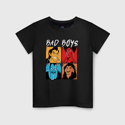 Детская футболка Bad boys / Черный – фото 1
