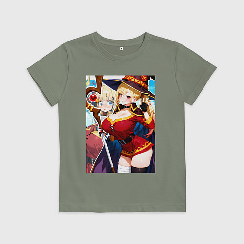 Детская футболка Марин Китагава косплей Мегумин / Авокадо – фото 1