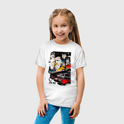 Футболка хлопковая детская Star Trek: Команда Энтерпрайз, цвет: белый — фото 2