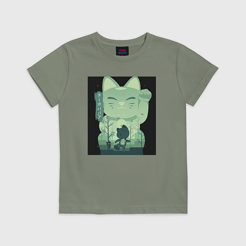 Детская футболка Neko Turbo Granny Dandadan / Авокадо – фото 1